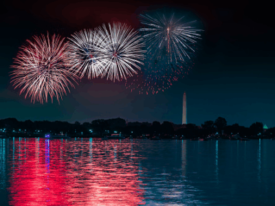Fireworks Over the National Mall